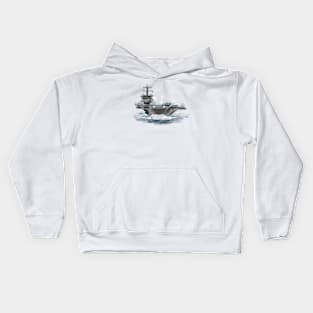 Flugzeugträger Kids Hoodie